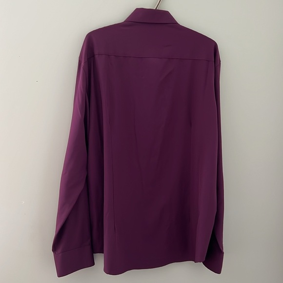 Purple Long-Sleeve Dress Shirt by Michael Strahan - Picture 2 of 3